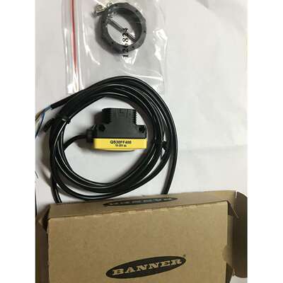 蒂森扶梯原装邦纳固定区域光电传感器QS30FF400 光栅原装进