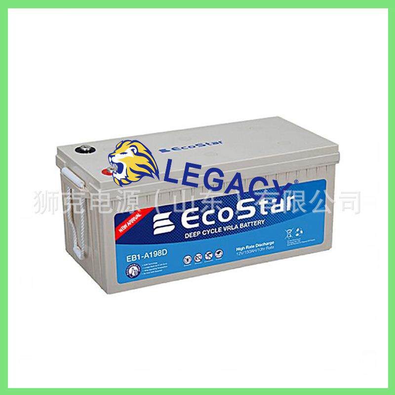 德国EcoStar蓄电池EB1-A148D – 100Ah/Amp深循环免维护铅酸电瓶