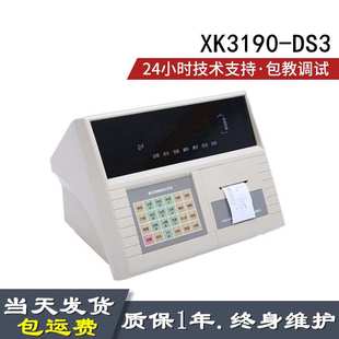 上海耀华仪表XK3190-DS3地磅称重显示器带打印表头数字式控制仪表