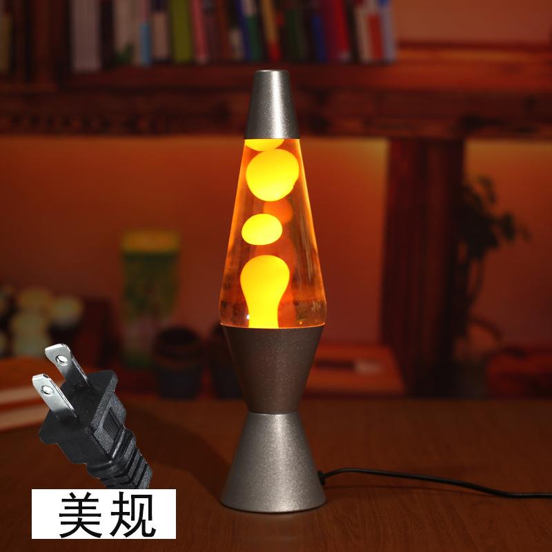 家居创意灯 X战警金刚狼熔岩灯蜡灯水母灯110V扁插美规插头
