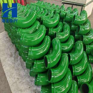 泵车臂架双层耐磨弯头 DN125R275*90°五万方弯头 天泵臂架弯头