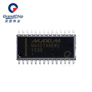 MAX274AEWI+T 模拟信号低噪声连续时间有源滤波器电子元器件配单