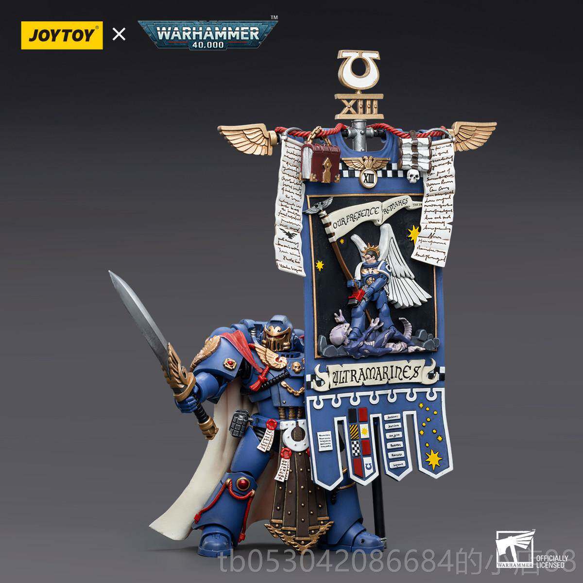 正品JOYTOY暗源战人锤黑暗使狮基因原体大王导师可天动兵模型玩具