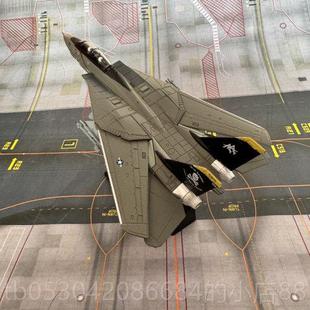 正品1/100精细版F14机雄猫战d 斗m 彷真合金飞机模型成品Nsoel包