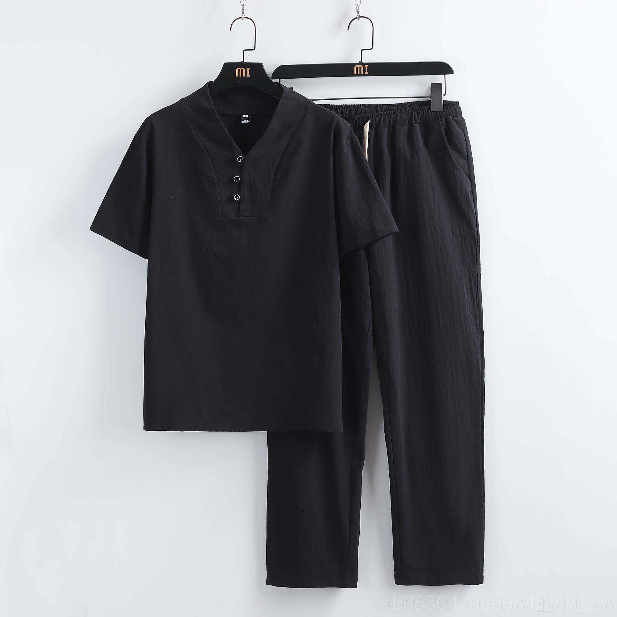 正品保健心作服女修脚技师络服中装中医经灸理疗美工容师棉麻套装