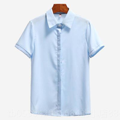 正品职白衬纺衫女式长袖2024春秋季韩新款式业正式工作服大码雪衬