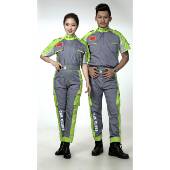 正品 男短袖 典限4s维店夏季 汽汽车美容修理修洗车汽修工作服套车装