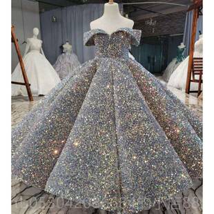 正品儿童持端走秀公主裙亮生日主人晚礼服女童高片霸气钢琴演出洋