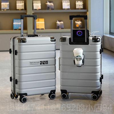 高档保罗行李箱国品牌铝框箱密码旅行箱学万生拉杆箱向轮登德机箱