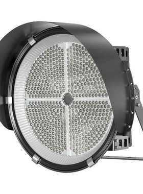 新圆形鳍片LED投光灯300W400W500W600W800W球场灯码头港口高杆灯