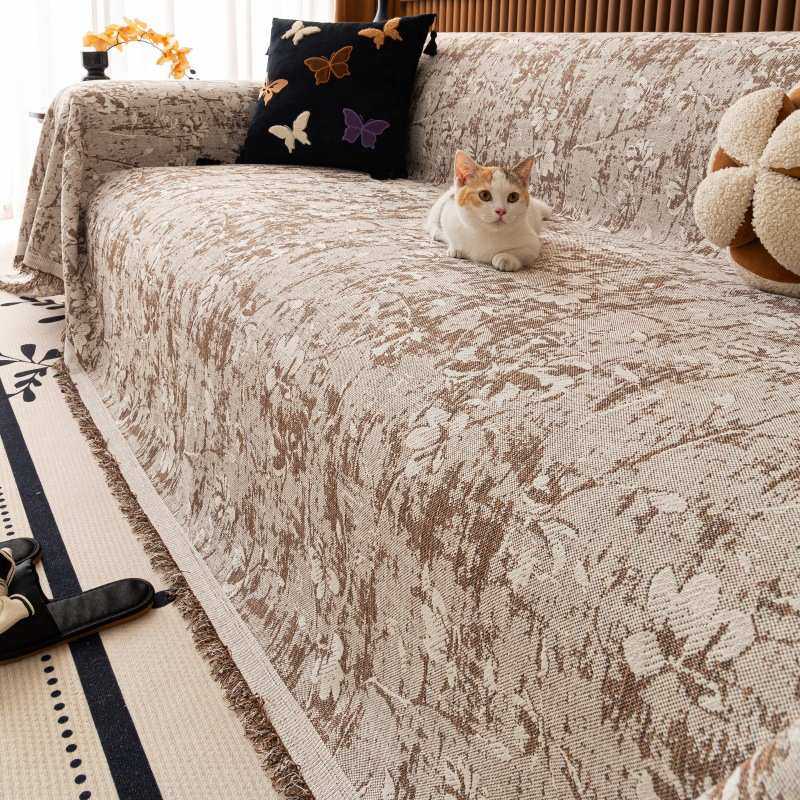简约仿棉麻沙发盖布四季通用新款沙发巾防滑防猫抓不粘毛沙发套罩,3C数码配件,摄像机配件,淘宝优惠券,粉丝福利购,淘宝优惠卷