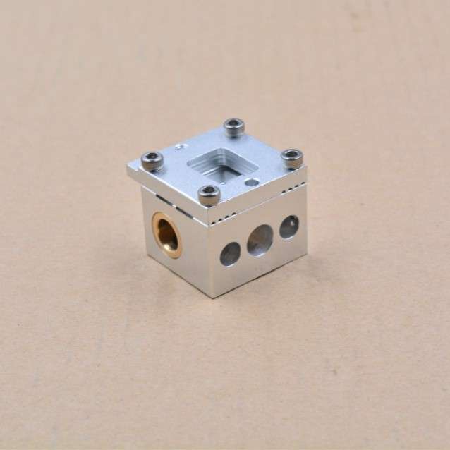 link cnc同步带铝滑块石墨轴承铜套直线um2光轴8mm