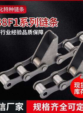 S38F1系列链条农机工业输送链条传送链不锈钢传动链滚子链条