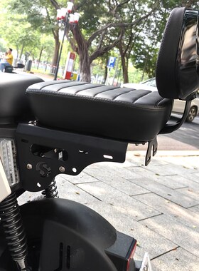 适用于新大洲本田S07S08 UBE加长后坐垫座加宽后座垫电动车改装配