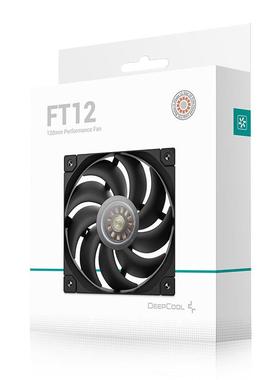 九州风神FT120散热风扇三相十极电机台式电脑12cm机箱风压扇