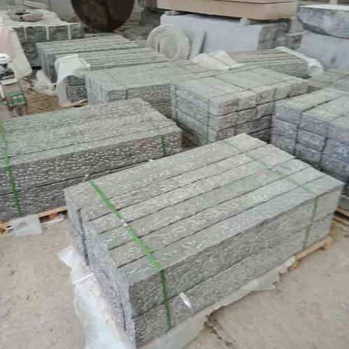 嘉祥青石板庭院子地砖 室外别墅花园铺路石材 户外仿古青砖荔枝面