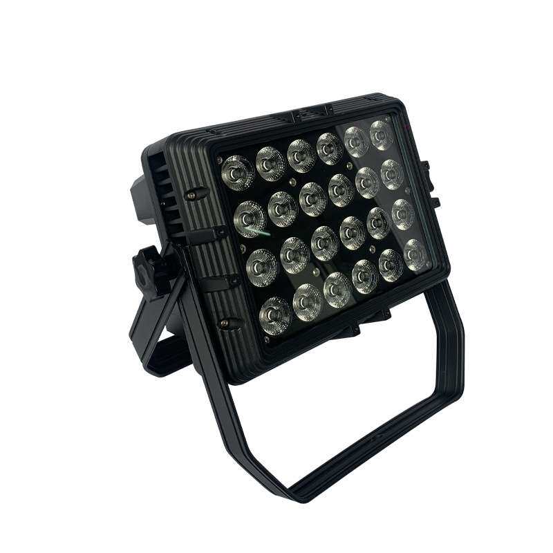 24*10W LED全彩4合一户外防水投光灯舞台背景染色灯户外亮化射灯