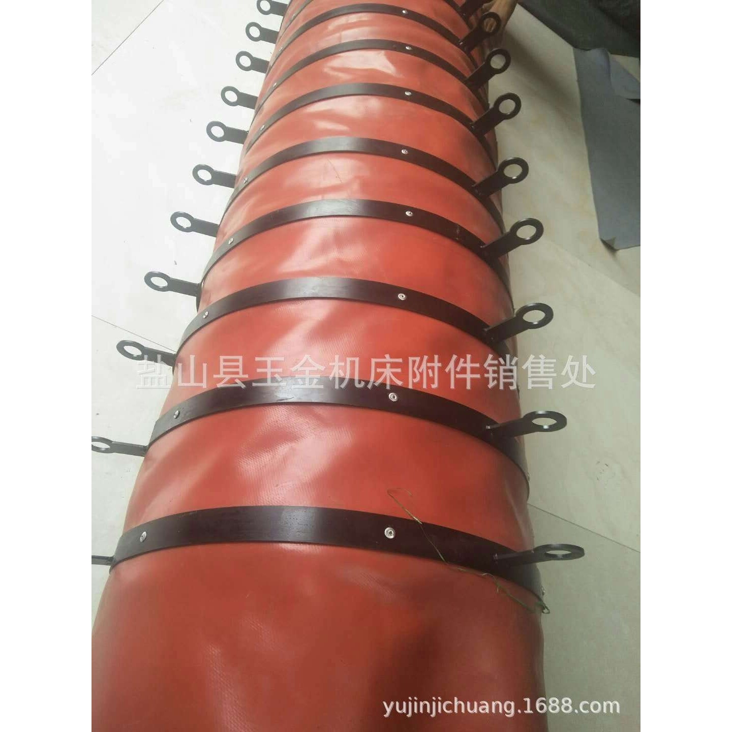 厂家强度供应耐高温风机软连接管道通风伸缩风管软连接