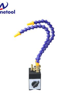 Magnetool BM71-II 一进二出 磁性喷油表座机床磁性冷却器吹气管