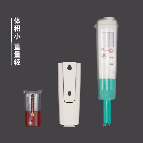 土壤pH测量仪控制器检测测试仪表野外现场作业测量温度传感器探头