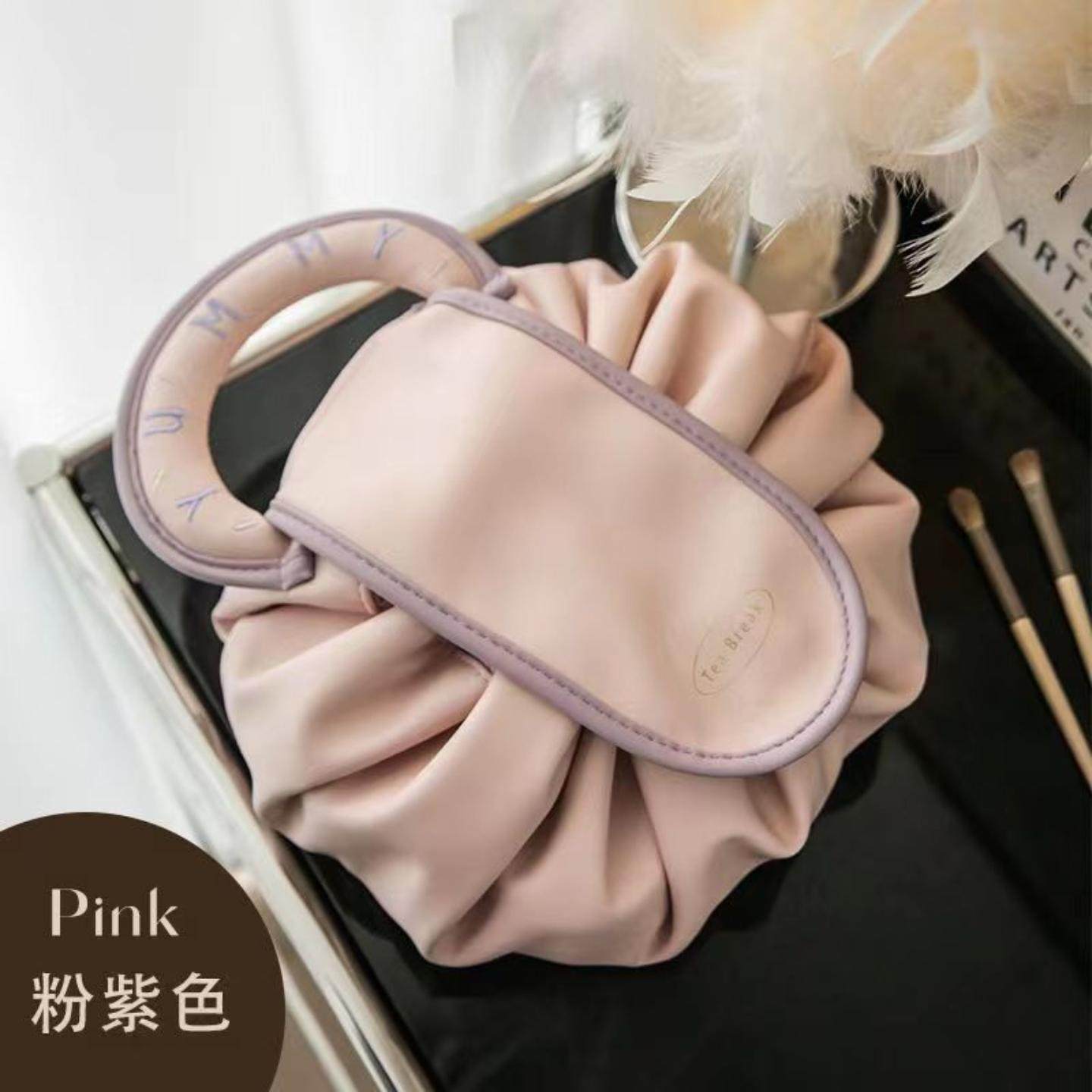 新款懒人抽绳化妆包女防水旅行洗漱包手提收纳袋盒箱高级,箱包皮具/热销女包/男包,手拿包,淘宝优惠券,粉丝福利购,淘宝优惠卷