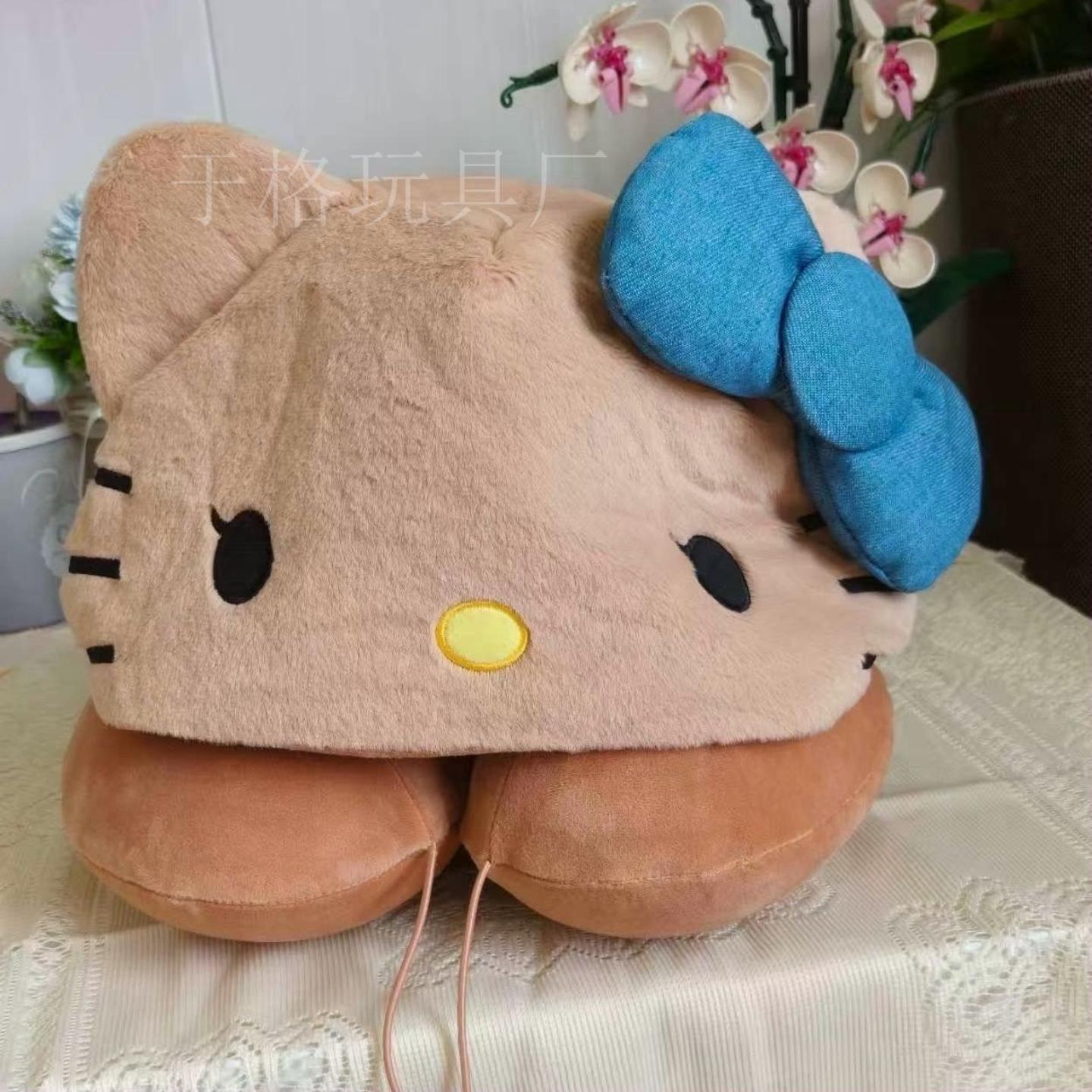 KT记忆棉卡通连帽U型枕