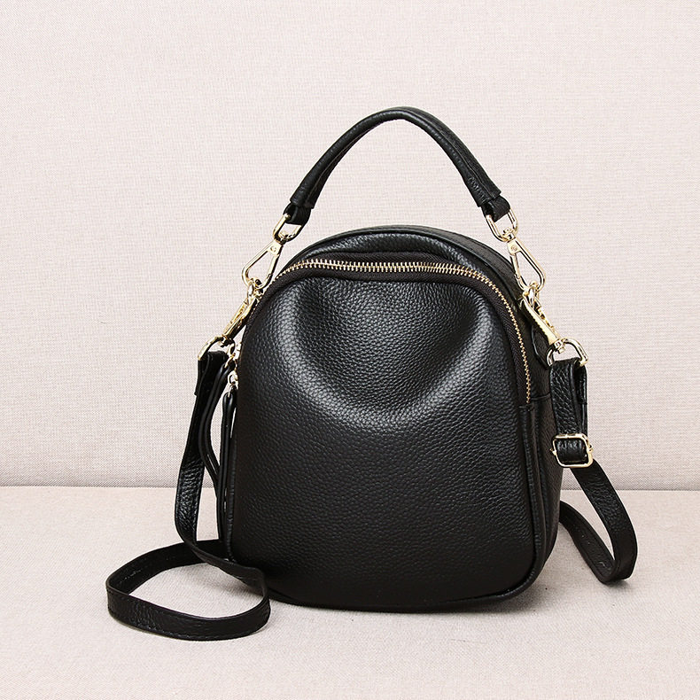 贝壳包小水桶包包女斜挎包2025新款潮时尚牛皮单肩包手提小包,箱包皮具/热销女包/男包,通用款女包,淘宝优惠券,粉丝福利购,淘宝优惠卷