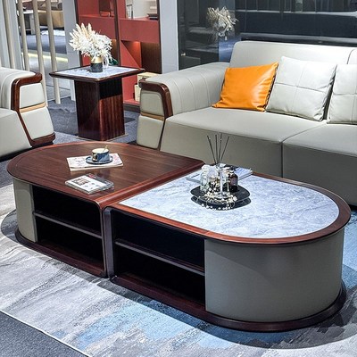 新中式实木办公桌老板桌大班台总经理董事长乌金木高档办公室书桌