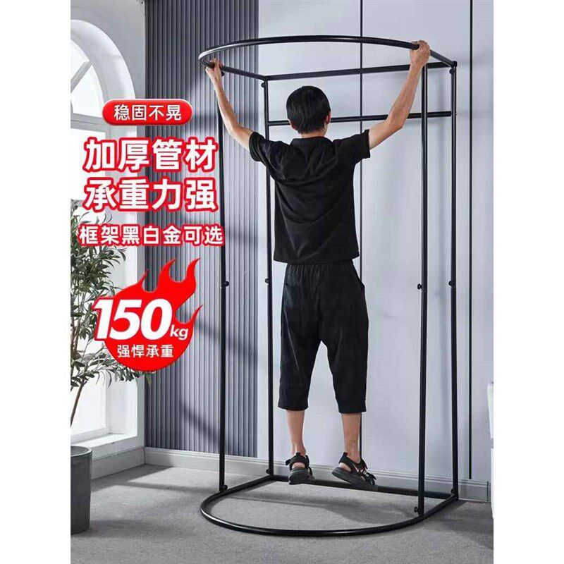 服装店商场试衣间户外简易移动换衣间临时可拆卸展示架更衣室门帘