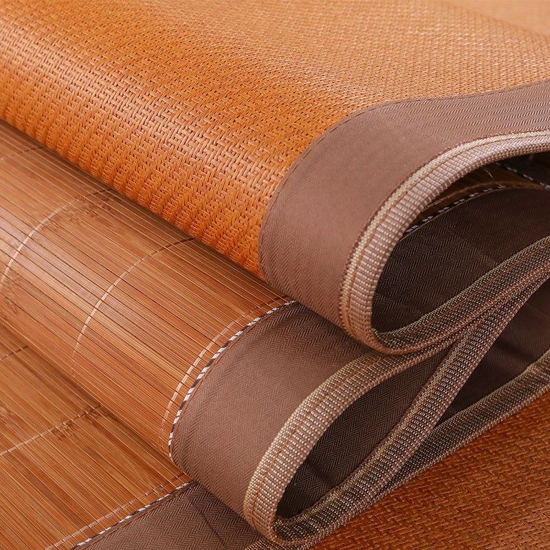 凉席竹席夏季直筒1.8m床0.9/1.2/1.4/1.5/1.6/1.35/米双面折叠2米