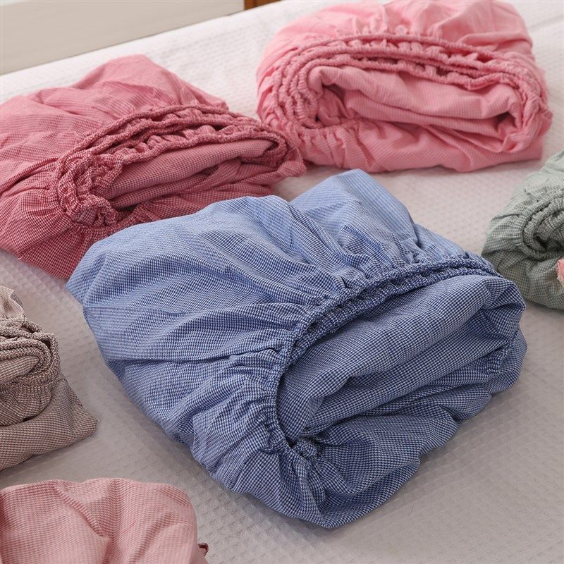 加密加厚纯棉老粗布床笠单件床垫保护套防尘罩防滑床罩加高保护套,床上用品,床笠,淘宝优惠券,粉丝福利购,淘宝优惠卷