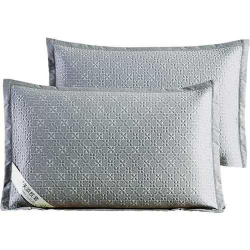 夏季冰豆豆枕套夏天凉席枕头套成人家用夏凉凉感枕芯内胆套一对装