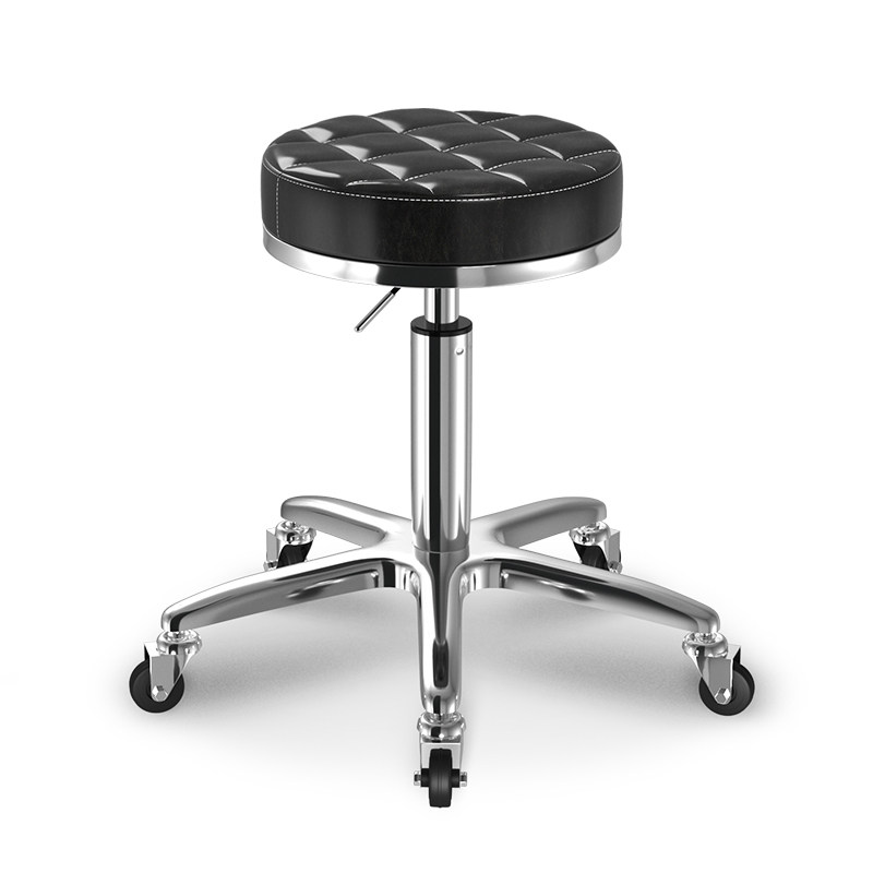 美容凳子美容院专用凳子升降大工椅滑轮美发美甲理发店家用圆椅子