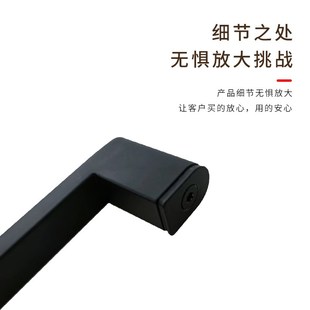 304不锈钢移门把手淋浴房拉手卫生间推拉门浴室玻璃门孔距440扶手