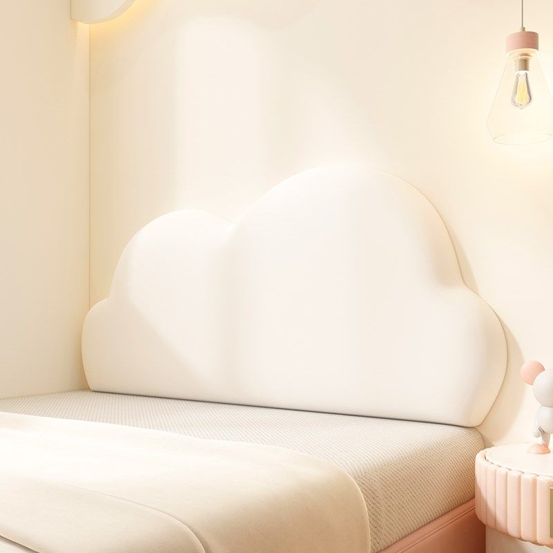 床头软包靠背大靠垫云朵加厚榻榻米床头板防撞软包无床头墙贴自粘,居家布艺,床头靠垫,淘宝优惠券,粉丝福利购,淘宝优惠卷