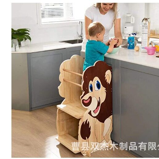 儿童厨房洗漱高脚台阶凳