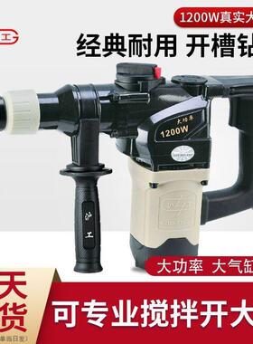 冲凝662双用电LLI锤原锤装大功率混土打孔两用电1200W击钻