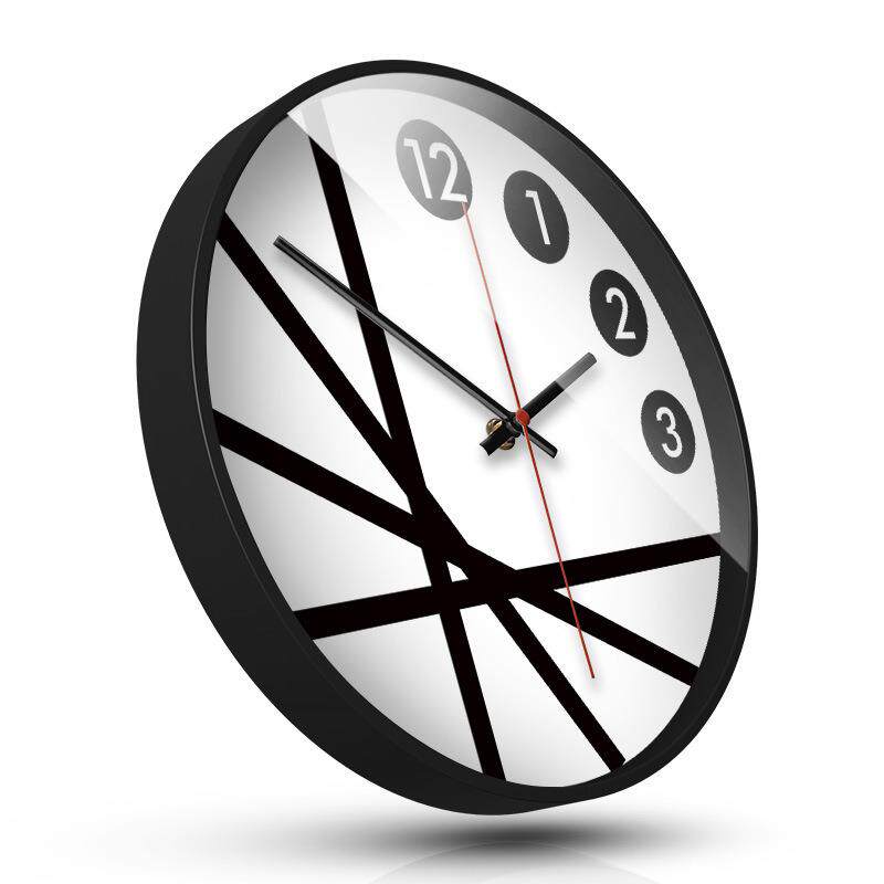 简约线条现代厅ODN音挂钟表家用时尚客创意个性钟静卧室石英钟表