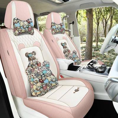 3E新款卡FZS亚麻布艺五套座汽车Z座全包围通四季通用透气耐磨网红