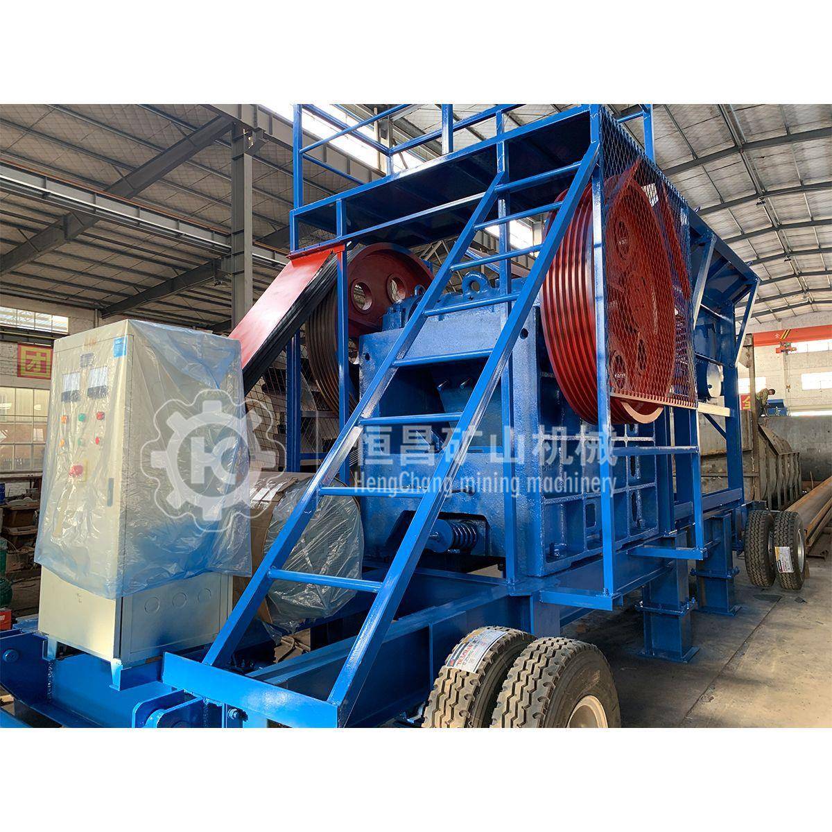 中小型移砂石骨料碎机线产量大破收益高YMT砂石线动破碎站