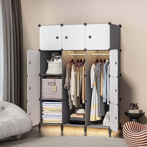 衣盘收纳箱塑料组装简易拼接衣柜物衣物理箱整盒出租屋小MTYG-511