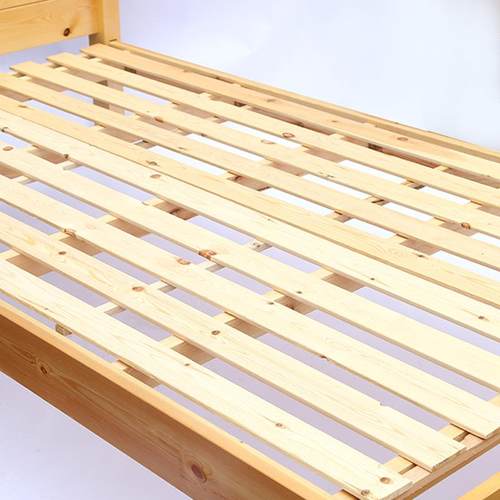 樟子松单人床实木1米2卧小室床户型双人床宿WGR舍出租房床实床木