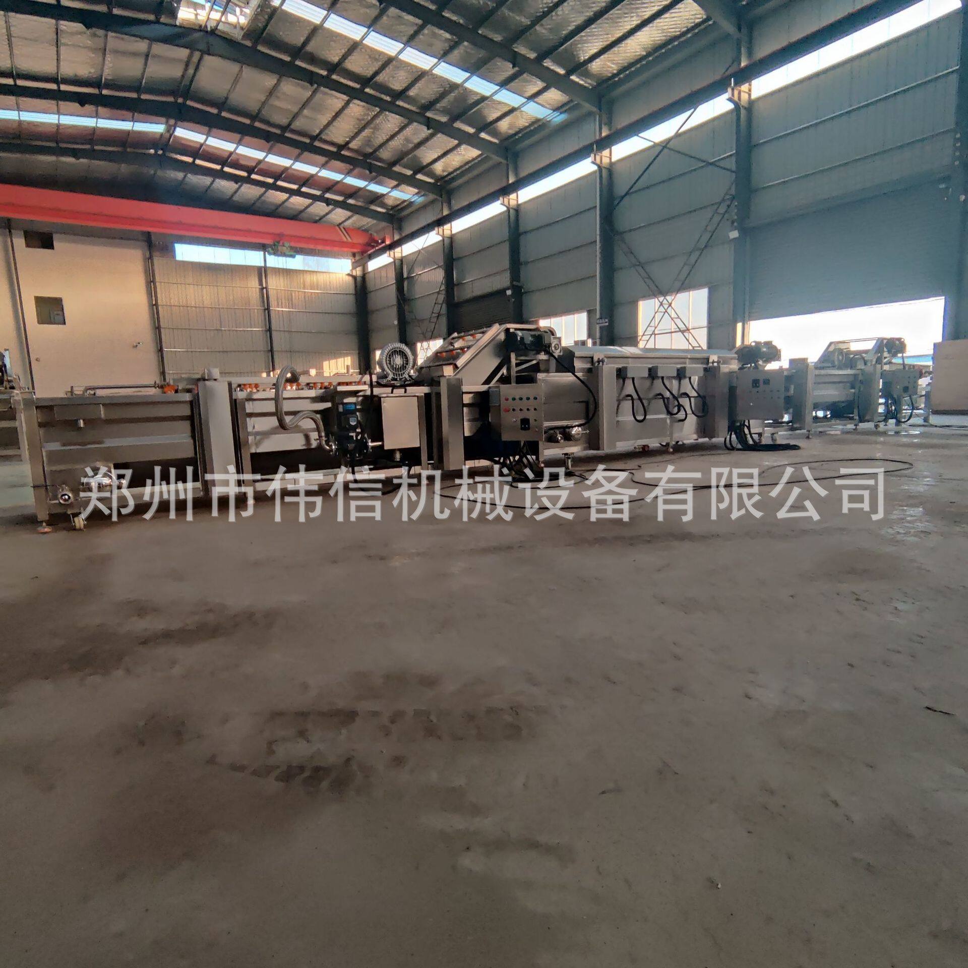 多功能果蔬清洗线可处理土豆胡萝卜白菜等根茎叶类