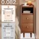 ZB实木床头柜小型物迷床边夹缝柜卧室全床头置你物收纳储窄边柜边
