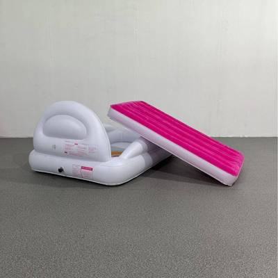 直销婴儿植绒床加厚儿充气床婴儿居家TLH旅气行便携折童叠垫