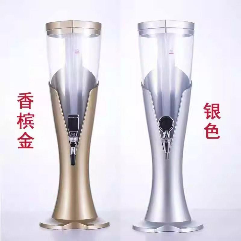 扎啤桶塔KTV精酿酒商用2升3L发光吧青岛啤炮桶可酒酒乐欧97457257