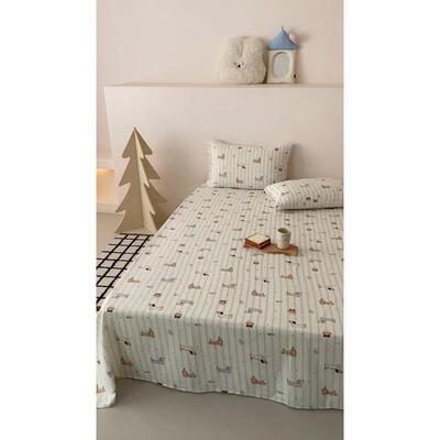 纱床单/儿童纯棉全棉裸层婴儿母婴级睡可以20248XS用超幼柔软亲肤