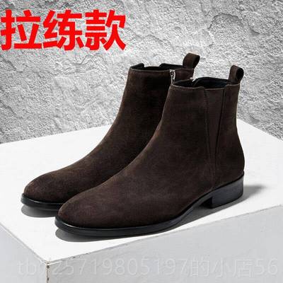 高档2西024季秋男鞋切子真皮尔靴男靴子马丁靴高帮皮鞋休闲鞋短靴