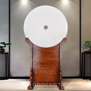 高档星点灯玉安石平扣摆件客厅玄关办公家居装饰品星乔迁新居礼品