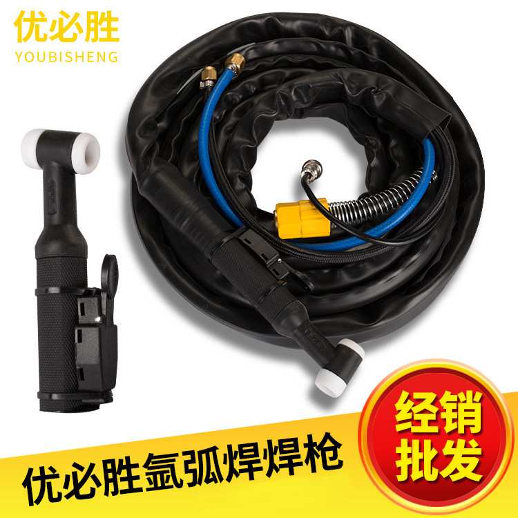 优必胜氩弧焊焊枪 WP-18橡胶耐高温气保焊机配件 自动焊枪